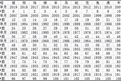 81年次屬猴|属猴的全部年龄表 属猴的出生年份表